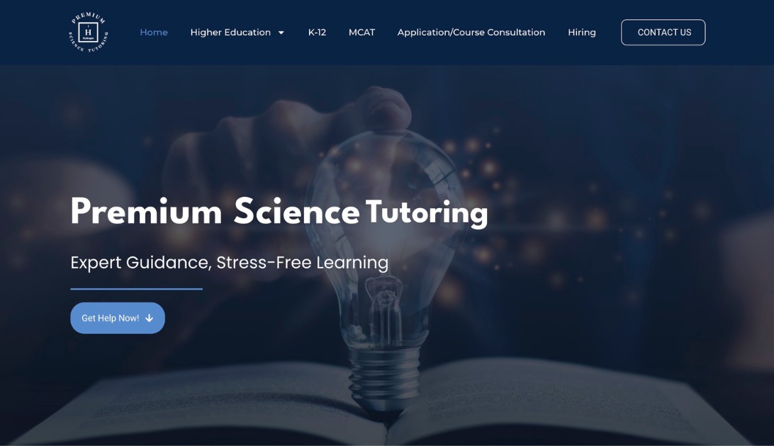 Premium Science Tutoring